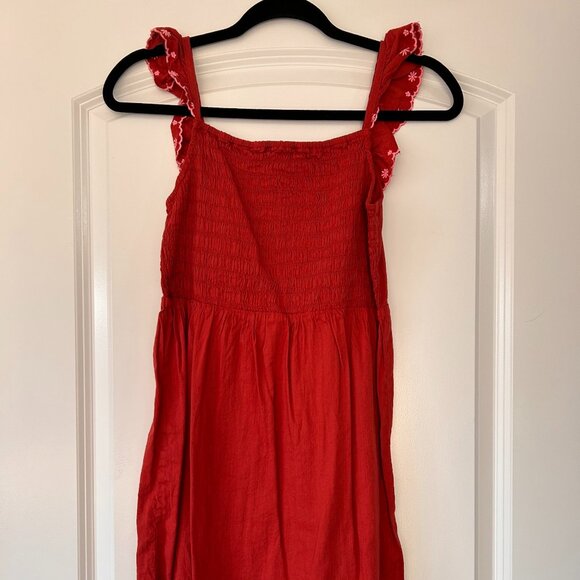 NWOT Girls Old Navy Large 10-12 Sundress Rust  color summer spring - Picture 1 of 3